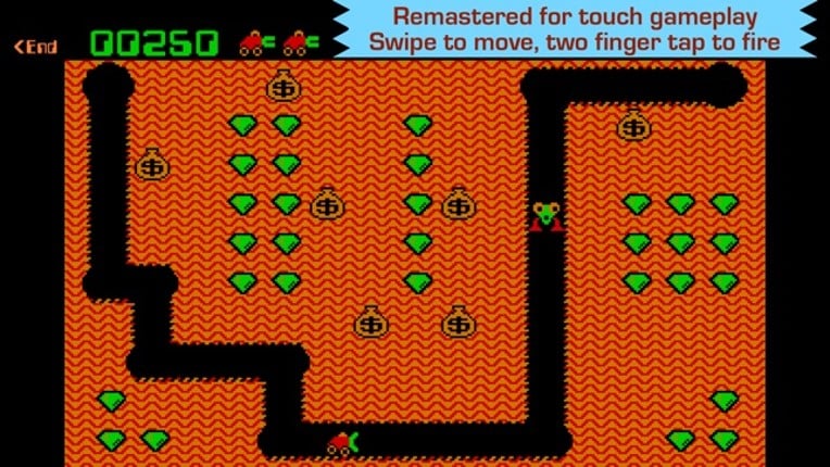 Digger - Classic retro arcade game Image
