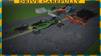 Extreme adrenaline rush of speed car racing game Image