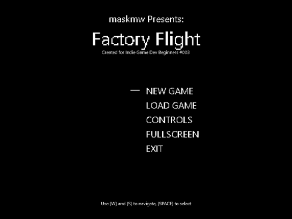 Factory Flight Game Cover