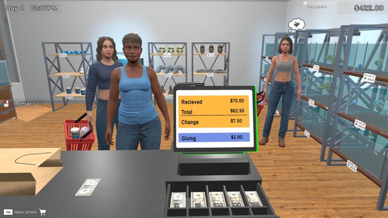 Fish Shop Simulator screenshot