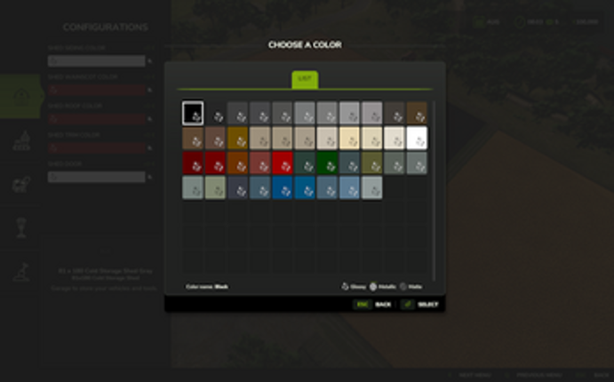 FS25 81x180 Cold Storage Shed screenshot