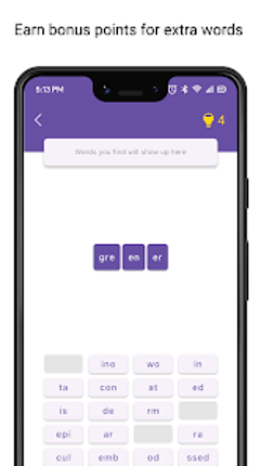 Quartiles screenshot