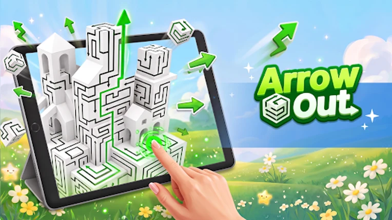 Arrow Out: Esacpe 3D Cube Away screenshot