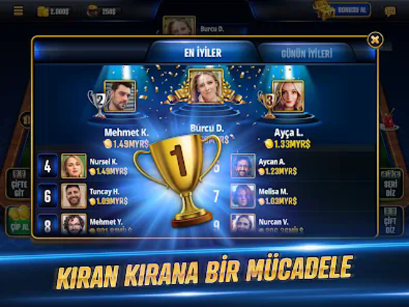 Tekel Okey screenshot