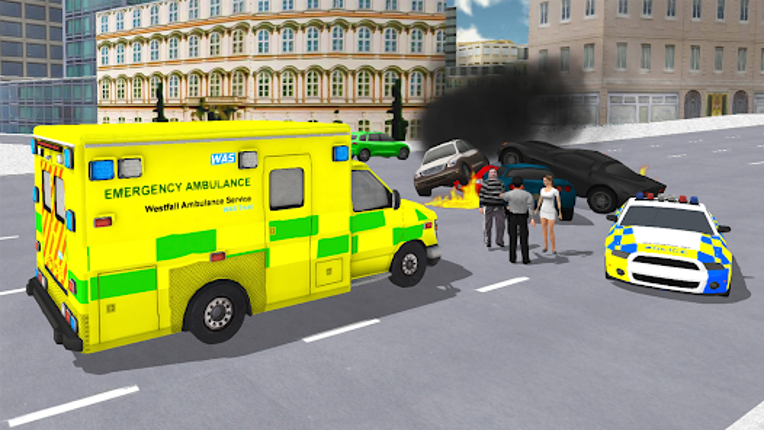 Ambulance Simulator Car Driver screenshot