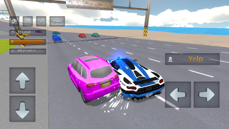 Police Car Crazy Drivers screenshot