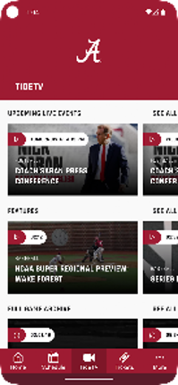 Alabama Crimson Tide screenshot