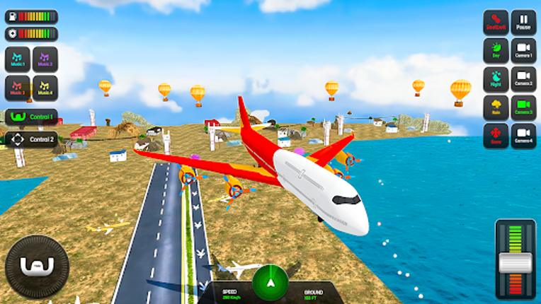 TGM Airplane Simulator Game screenshot