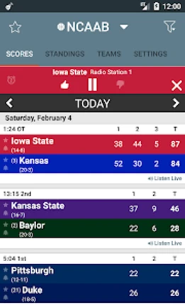 College Basketball Radio screenshot