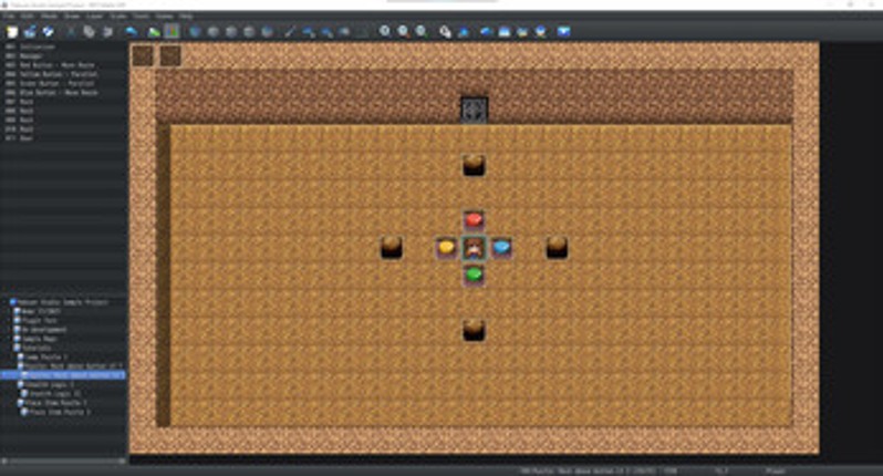 Hakuen Studio Sample Project screenshot