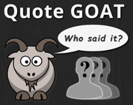 Quote GOAT Image