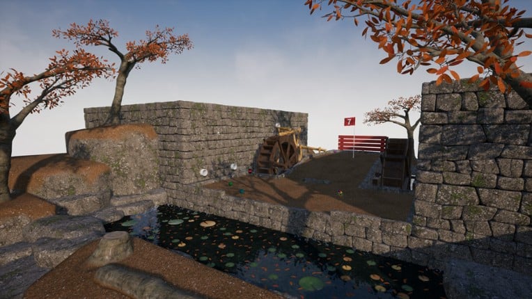 Golfing In Aether screenshot