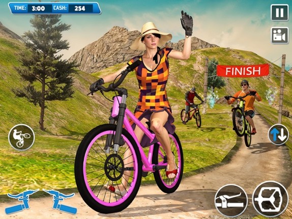 Offroad BMX Bicycle Mad Rider screenshot