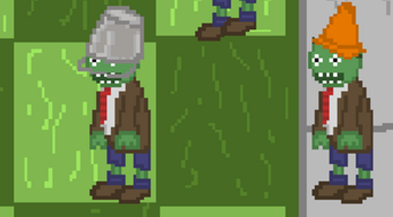 Plants VS Zombies Retro Image