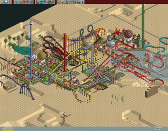 RollerCoaster Tycoon Deluxe Image