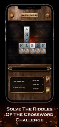 W.E.L.D.E.R. - word game screenshot