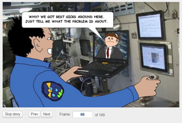 A Milkmaid At The ISS screenshot