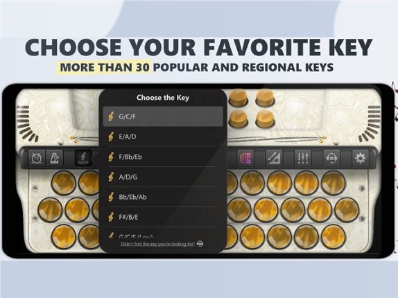 Accordion Diatonic Melodeon screenshot