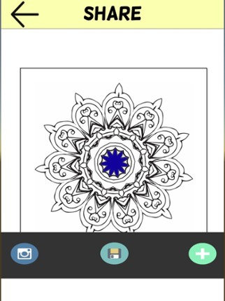 Adult Mandala Coloring Book Therapy Stress Relief screenshot