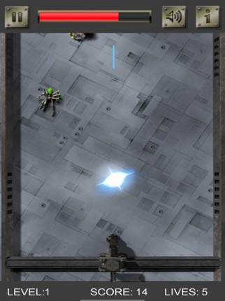 Assault of machines. Shooter screenshot