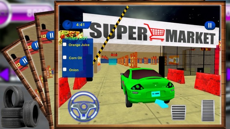 Car Drive Thru Supermarket – 3D Driving Simulator screenshot
