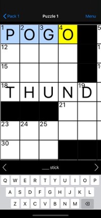 Crossword US screenshot