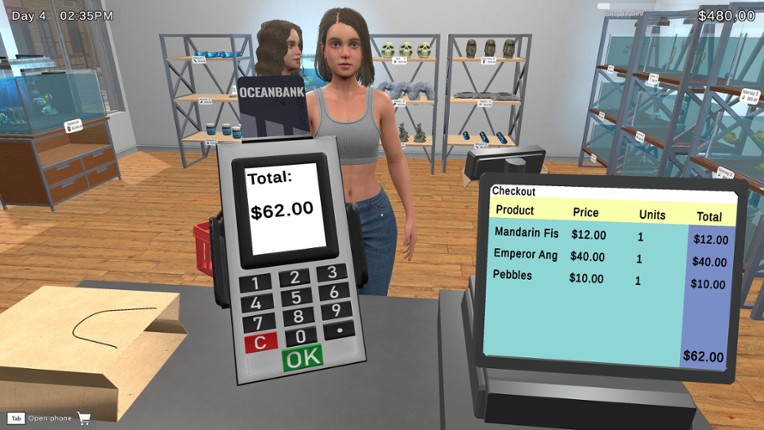 Fish Shop Simulator screenshot