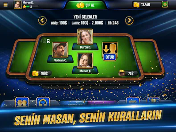 Tekel Okey screenshot