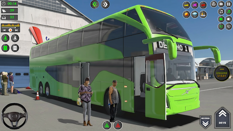 Coach Bus Driver City Bus Game Image