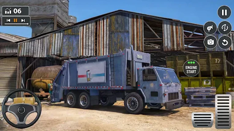 City Garbage Trash Truck Game screenshot