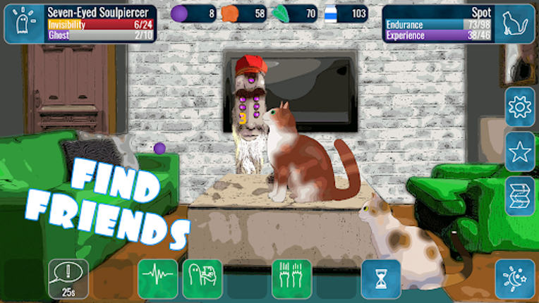 Cats Who Stare At Ghosts screenshot