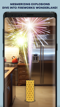 AR Fireworks Simulator 3D Image