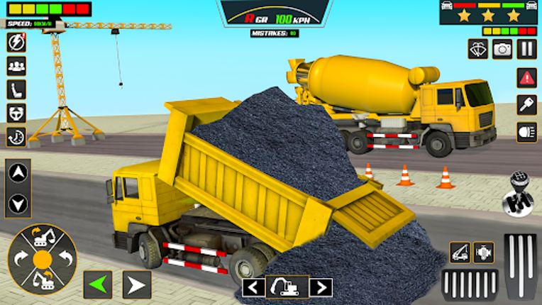 Construction Games Real JCB 3D screenshot