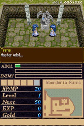 Ys II DS screenshot
