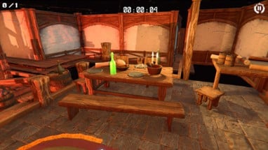 3D Puzzle: Medieval Inn Image