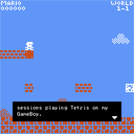 My Super Mario Bros: World 1-1 (2019) Image