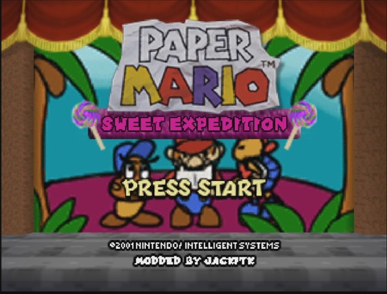 Paper Mario's Sweet Expedition Game Cover