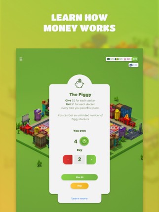 Give-Get Financial Board Game Image
