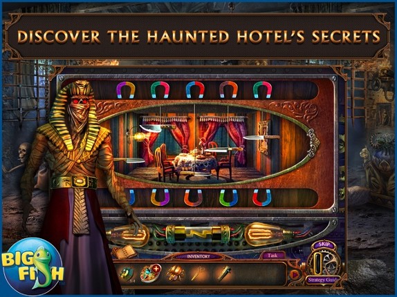 Haunted Hotel: Ancient Bane HD - A Ghostly Hidden Object Game screenshot