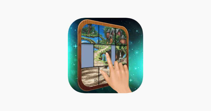 Magic Slide Photo Puzzle – Challenge Kids to Move &amp; Match Tiles and Un-block The Picture.s Image
