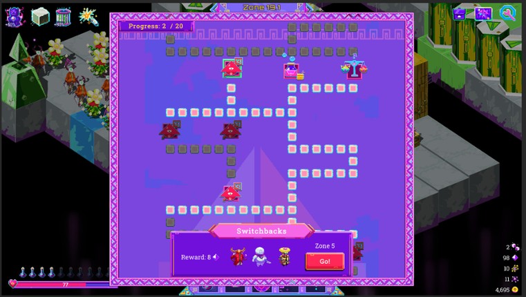 Neon Spellstorm screenshot