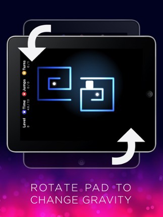 Neon Zone Free - a tilt and turn puzzle screenshot