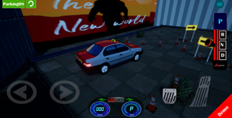 PARKING 3D TAXI DRIVING screenshot