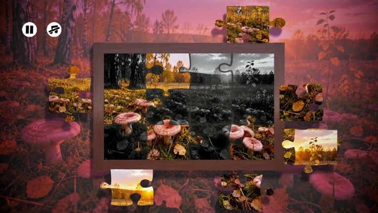 Puzzles Mushroom Image