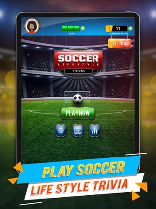 Soccer Lifestyle Trivia Image