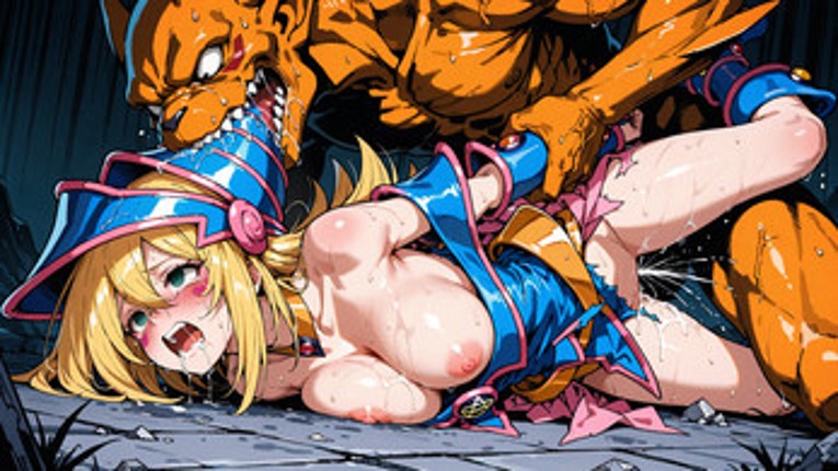 The Sorceress’s Defeat A Fallen Duel on the Dark Field【R18 / AI Art Collection】(200 images) Image