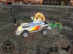 Zombie Smash Car Derby - Zombies Tsunami Killer 3D Image