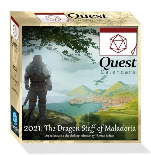 Games like 2021 Quest Calendar - The Dragon Staff of Maladoria