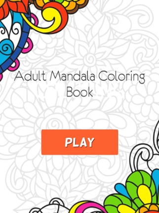 Adult Mandala Coloring Book Therapy Stress Relief screenshot