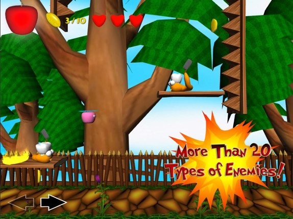 Apple Avengers : Free fun run and jump platform adventure game with super hero fighting fruit screenshot